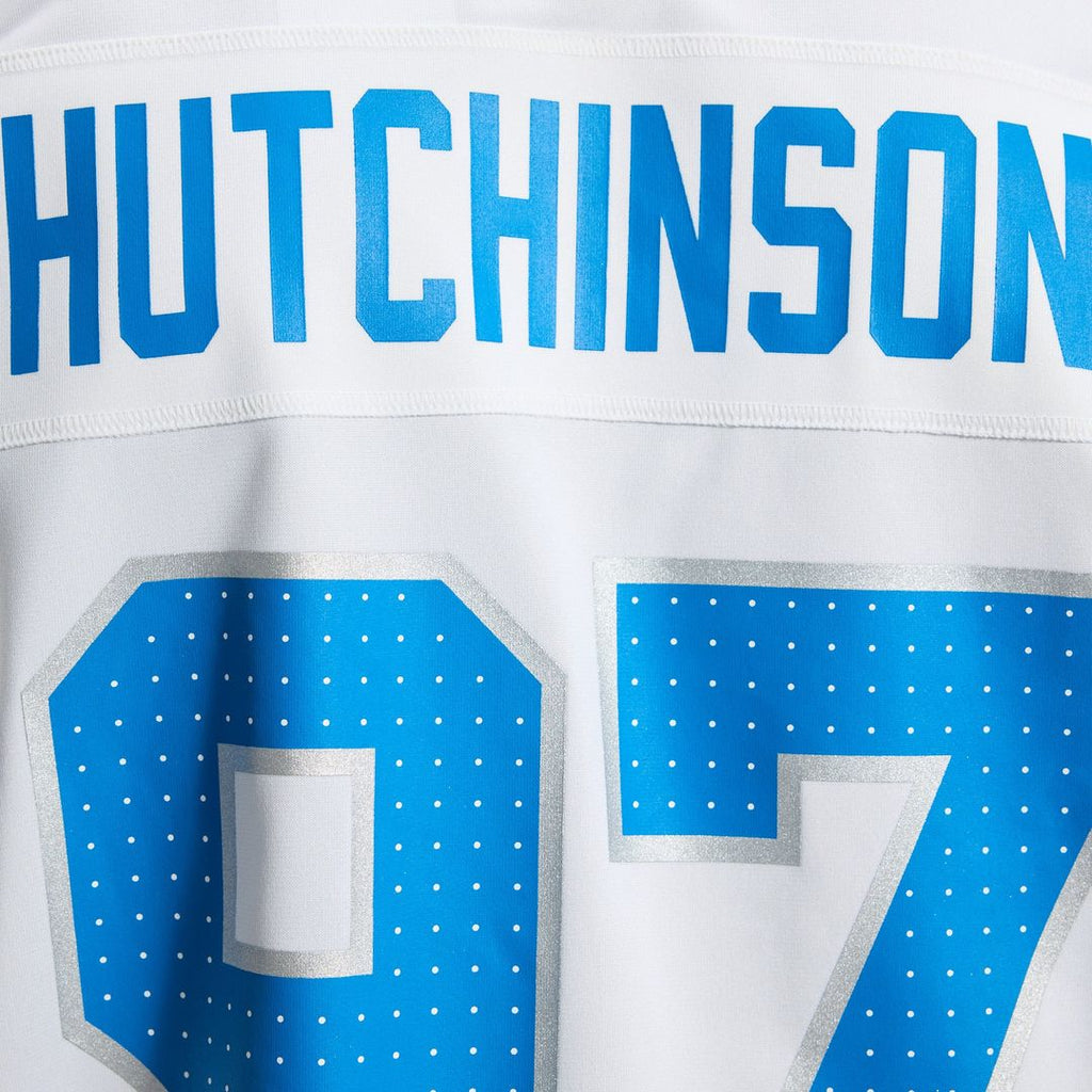 Men's Detroit Lions Aidan Hutchinson Nike White Game Jersey