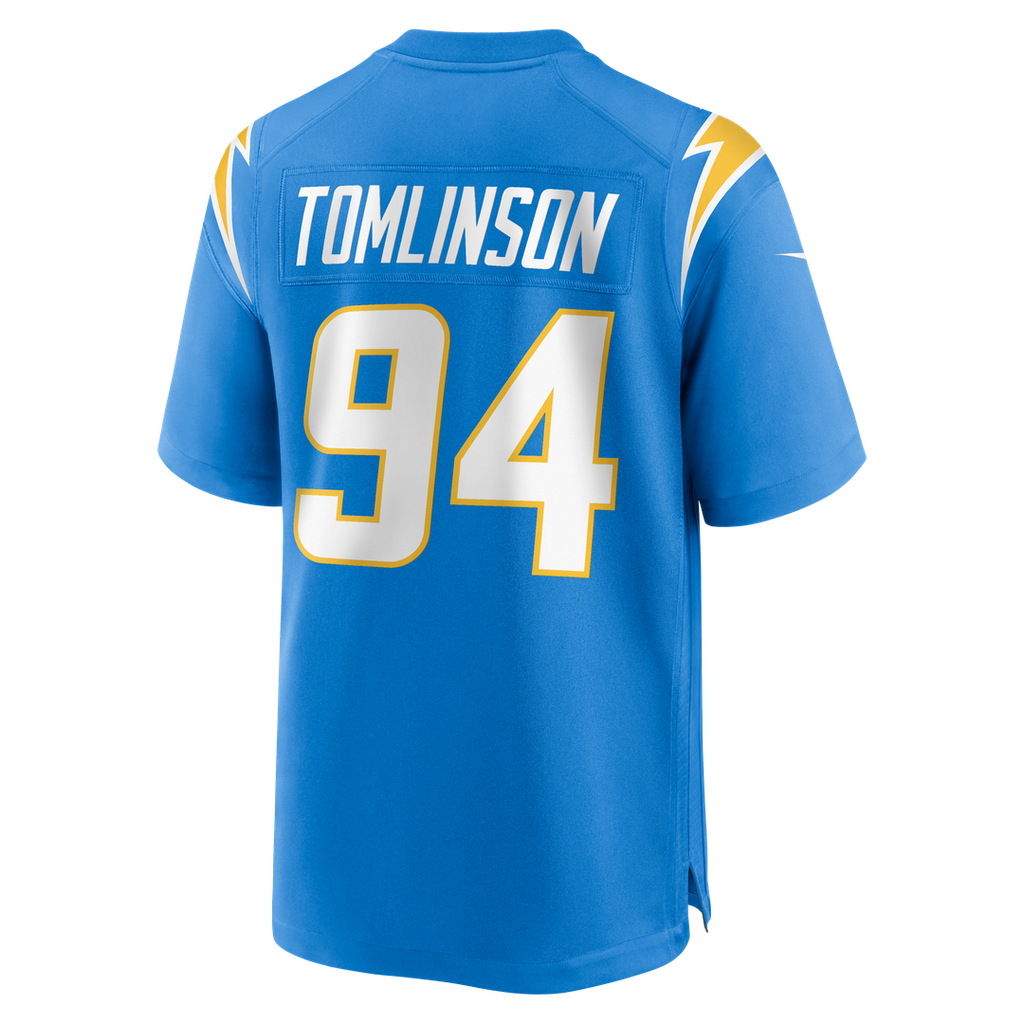 Men's Los Angeles Chargers Dalvin Tomlinson Nike  Powder Blue Team Game Jersey