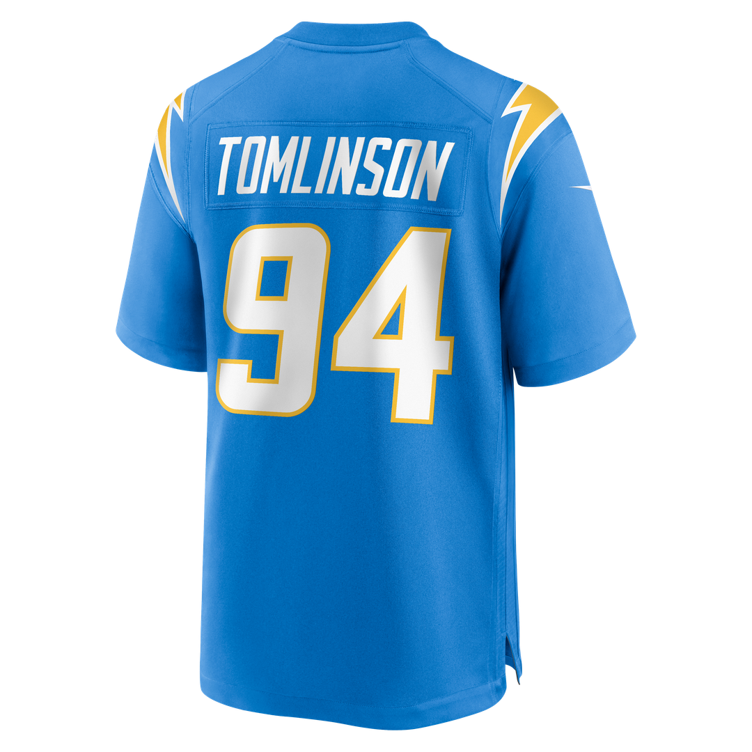 Men's Los Angeles Chargers Dalvin Tomlinson Nike  Powder Blue Team Game Jersey