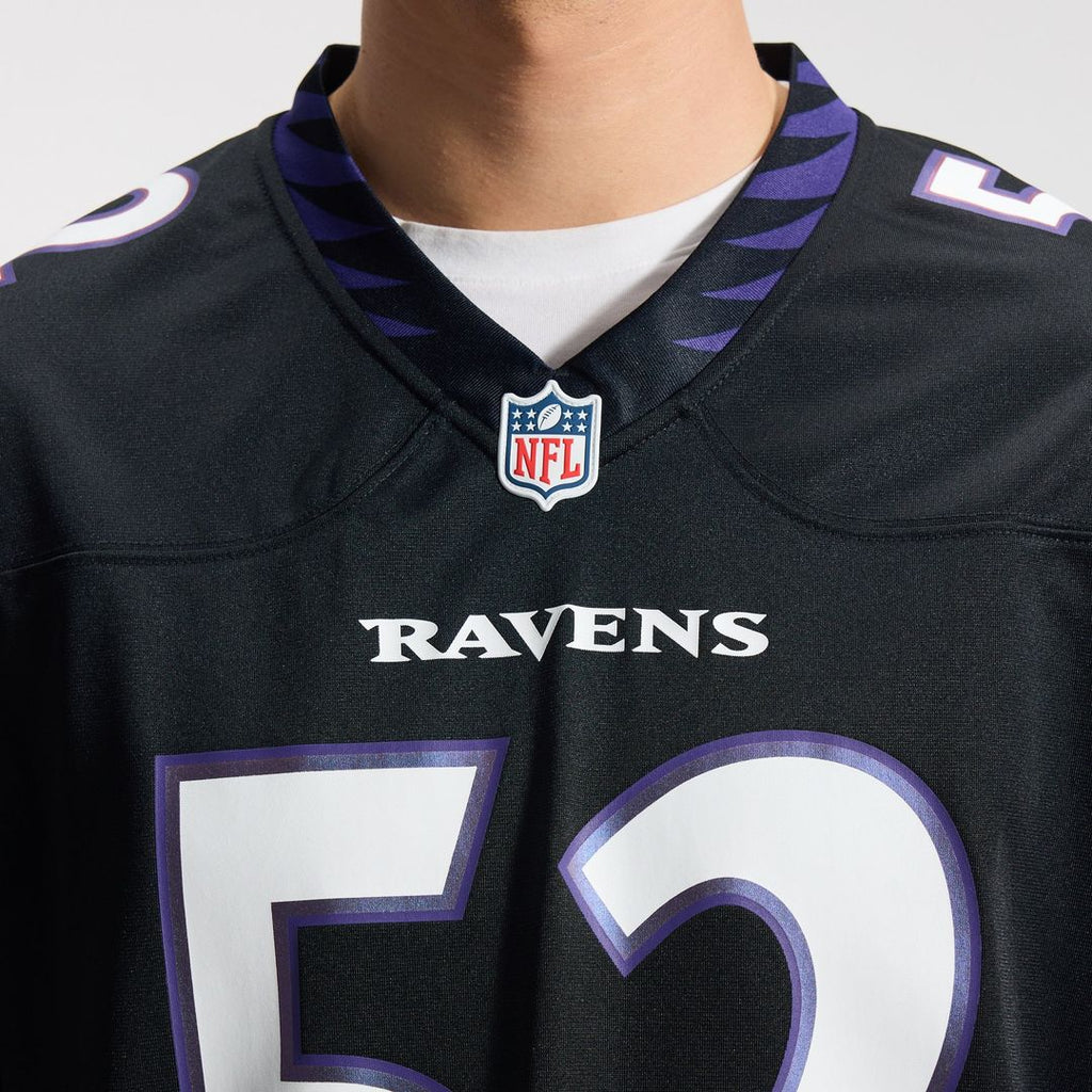 Men's Baltimore Ravens Ray Lewis Nike Black Alternate Retired Player Game Jersey
