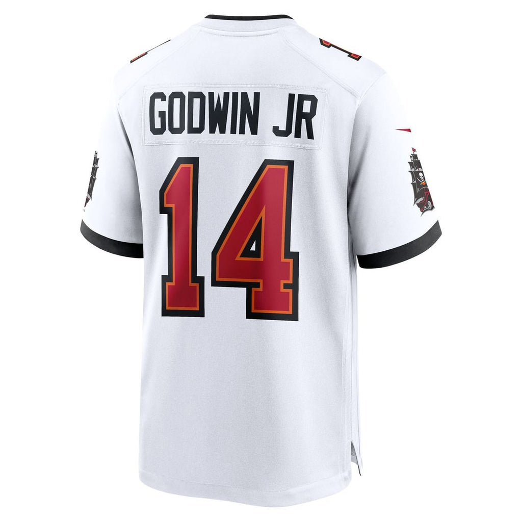 Men's Tampa Bay Buccaneers Chris Godwin Jr. Nike White Game Player Jersey
