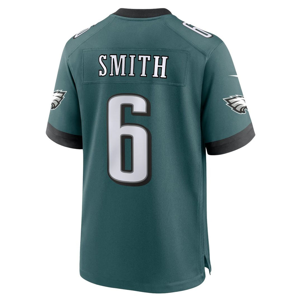 Men's Philadelphia Eagles DeVonta Smith Nike Midnight Green Player Game Jersey