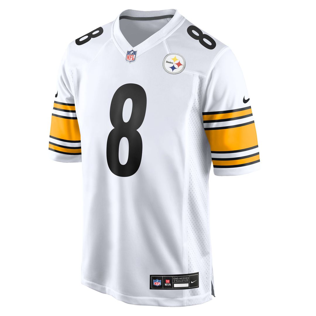 Men's Pittsburgh Steelers Aaron Rodgers Nike Black Game Jersey
