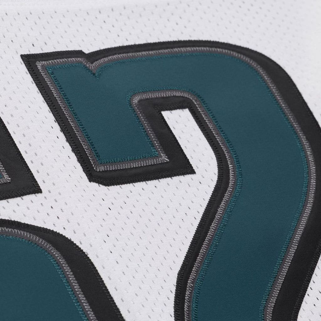 Men's Philadelphia Eagles Jason Kelce Mitchell & Ness White 2011 Authentic Throwback Jersey
