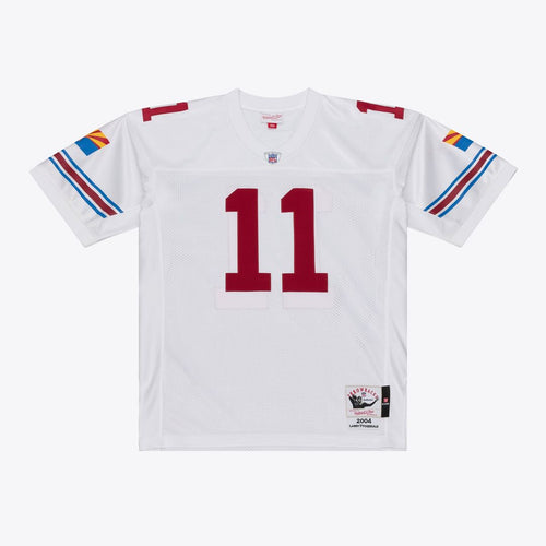 Arizona Cardinals Larry Fitzgerald Mitchell & Ness White Big & Tall 2004 Legacy Retired Player Jersey