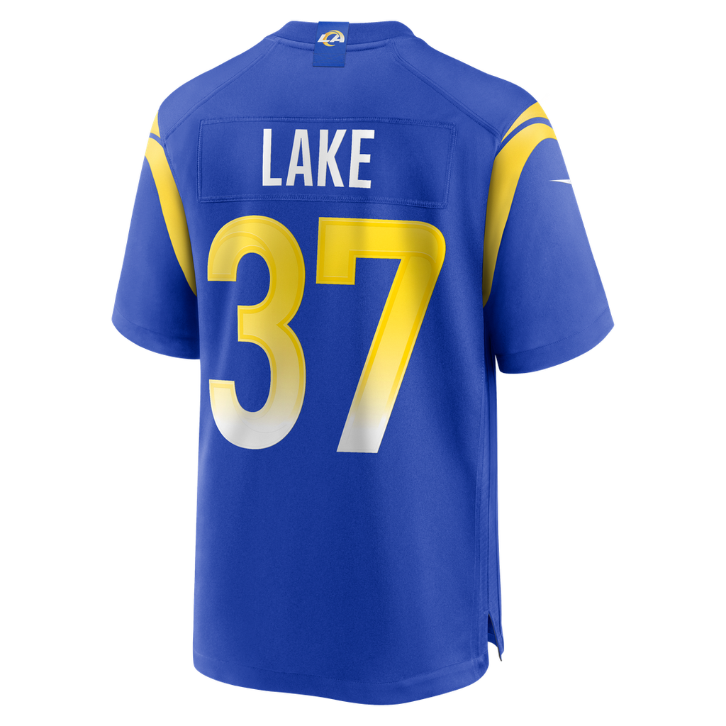 Men's Los Angeles Rams Quentin Lake Nike Royal Game Player Jersey