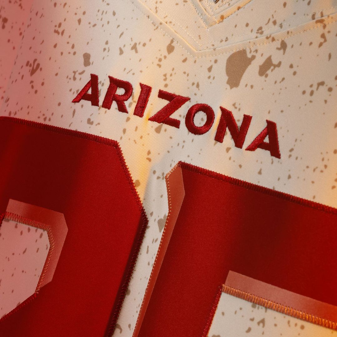 Men's Arizona Cardinals Budda Baker Nike Natural Rivalries Collection Stitched Limited Jersey