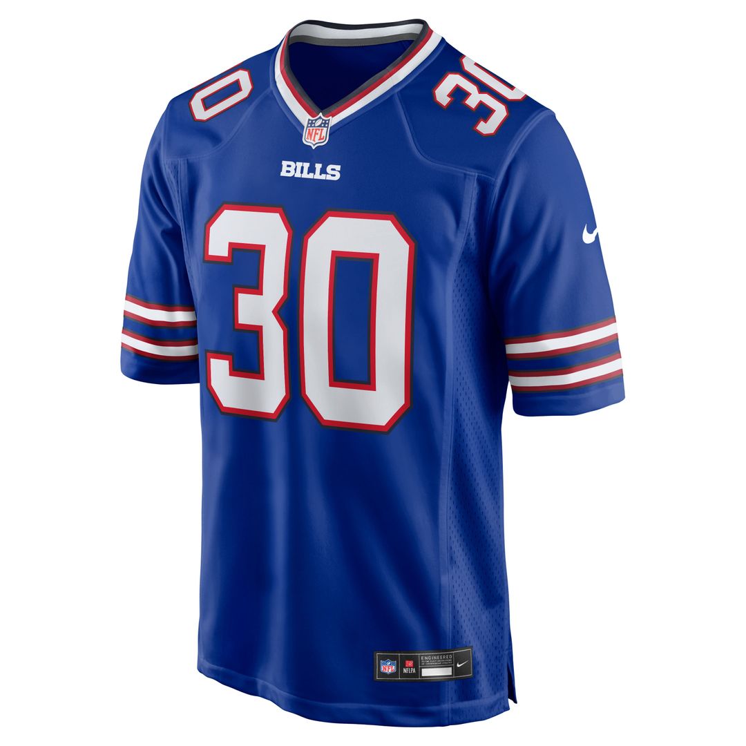 Men's Buffalo Bills Anthony Kendall Nike Royal Team Game Jersey
