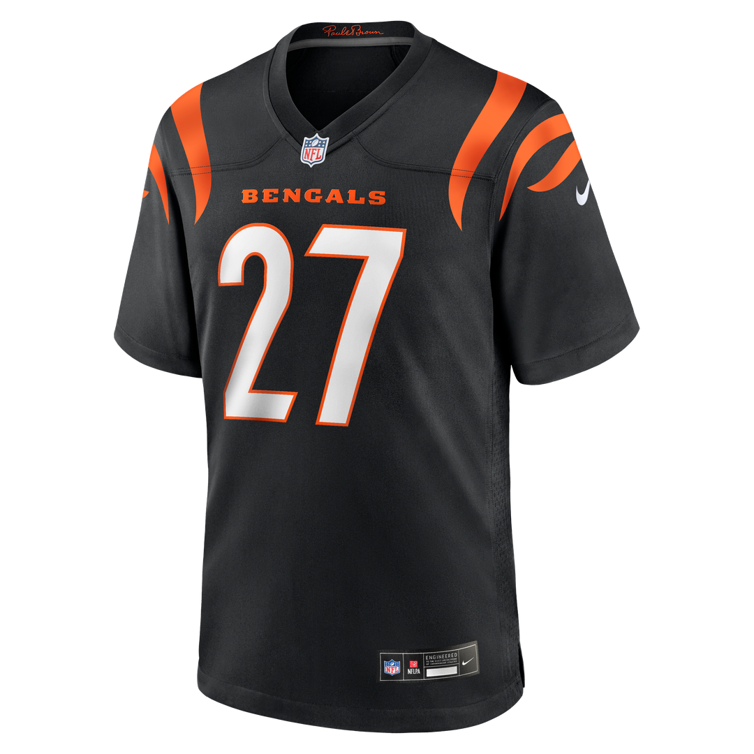 Men's Cincinnati Bengals Jordan Battle Nike  Black Team Game Jersey