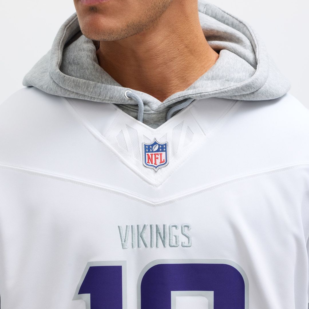 Men's Minnesota Vikings Justin Jefferson Nike White Alternate Vapor F.U.S.E. Limited Jersey
