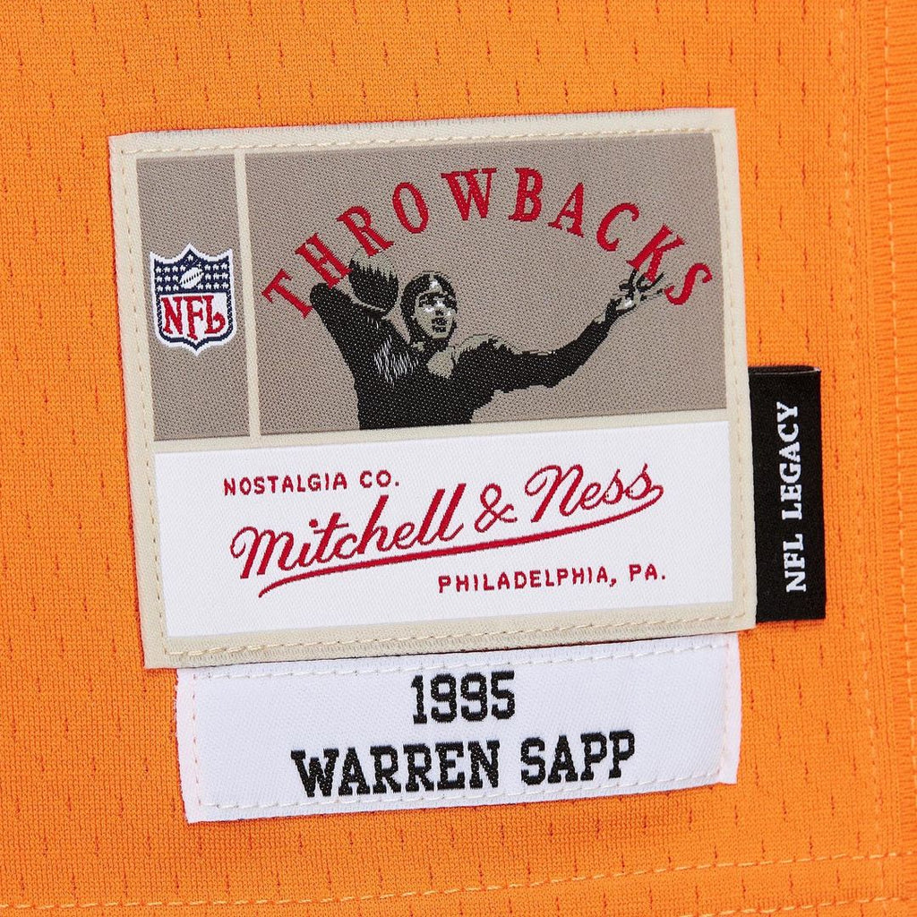 Men's Tampa Bay Buccaneers Warren Sapp Mitchell & Ness Red 2002 Legacy Replica Jersey