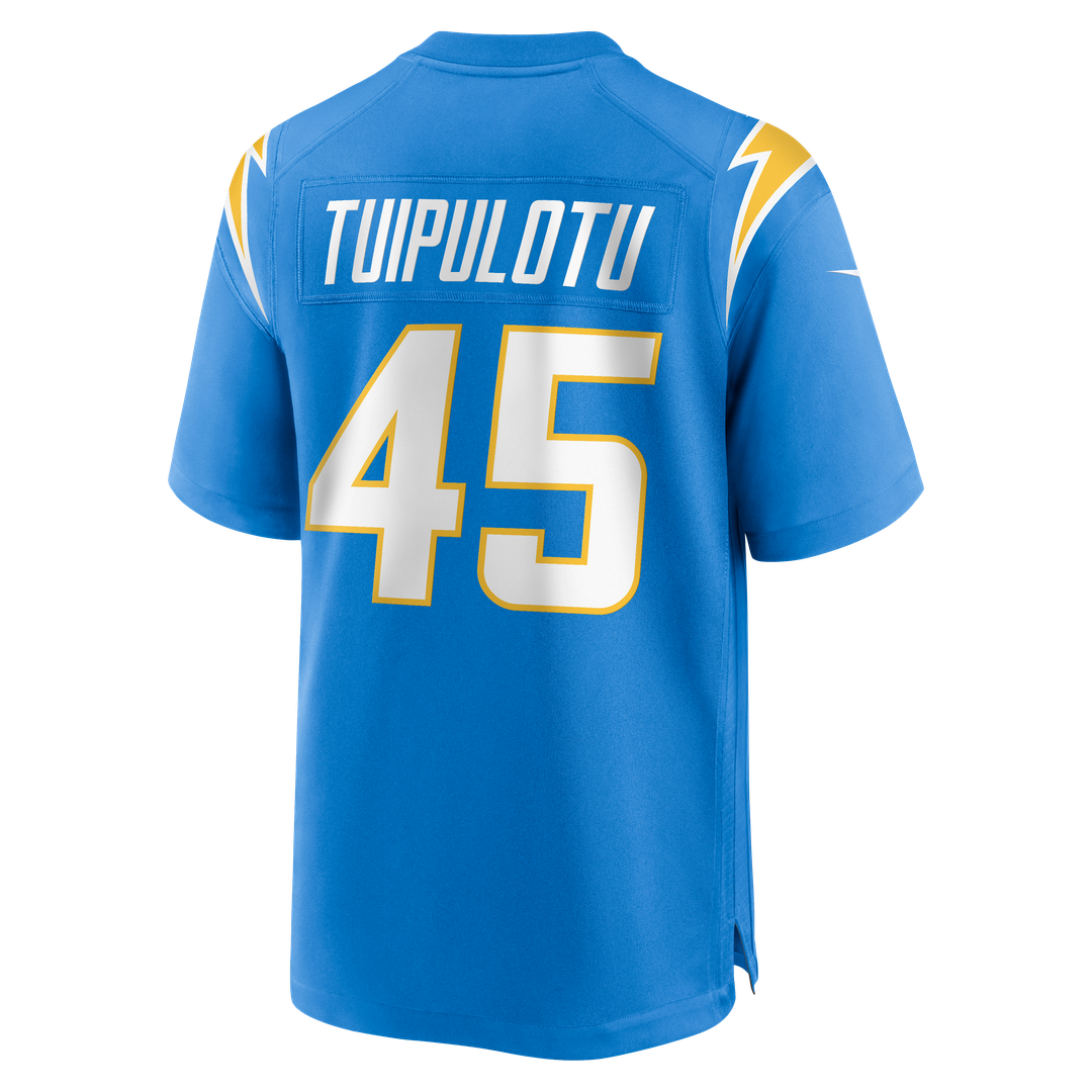 Men's Los Angeles Chargers Tuli Tuipulotu Nike Powder Blue Team Game Jersey