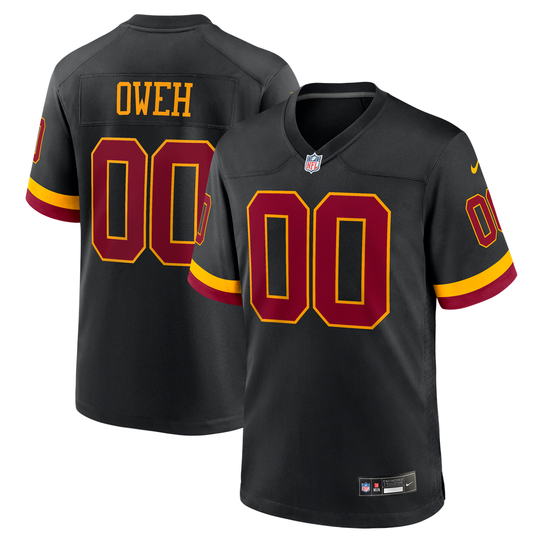 Men's Washington Commanders Odafe Oweh Nike Burgundy Game Jersey