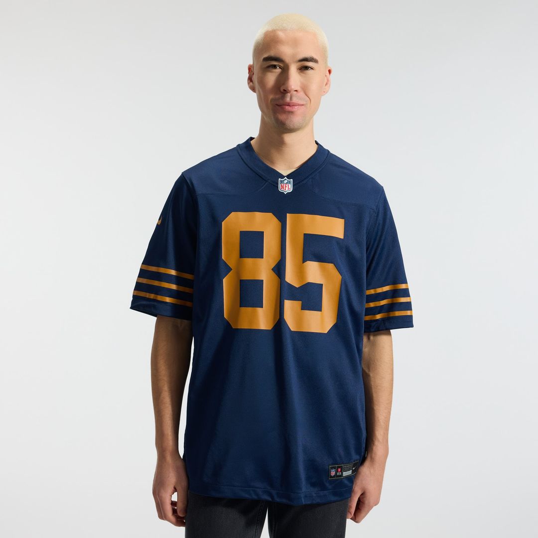 Men's Green Bay Packers Tucker Kraft Nike  Navy Alternate  Game Jersey