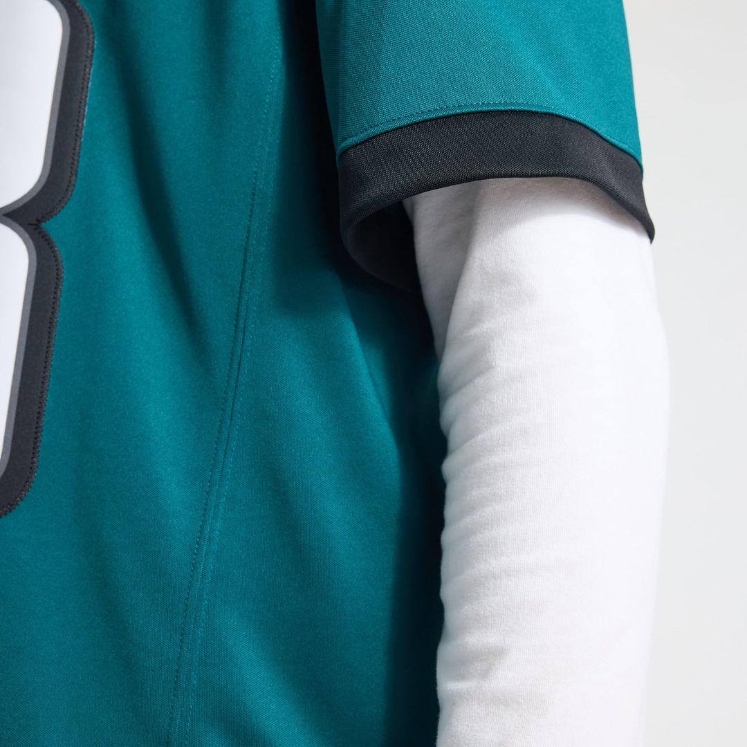 Men's Philadelphia Eagles Cooper DeJean Nike Black Alternate Vapor F.U.S.E. Stitched Limited Jersey