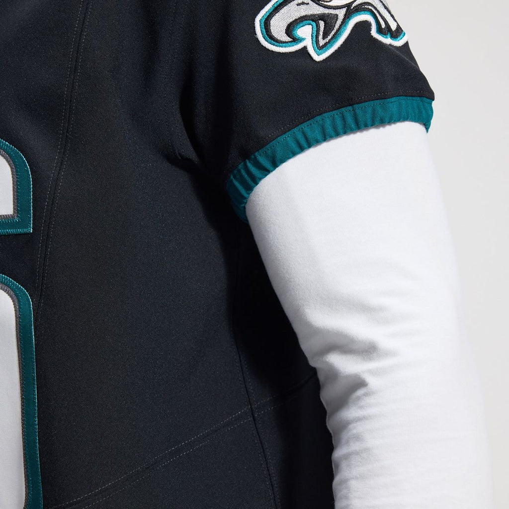 Men's Philadelphia Eagles Saquon Barkley Nike Black Alternate Vapor F.U.S.E. Elite Jersey