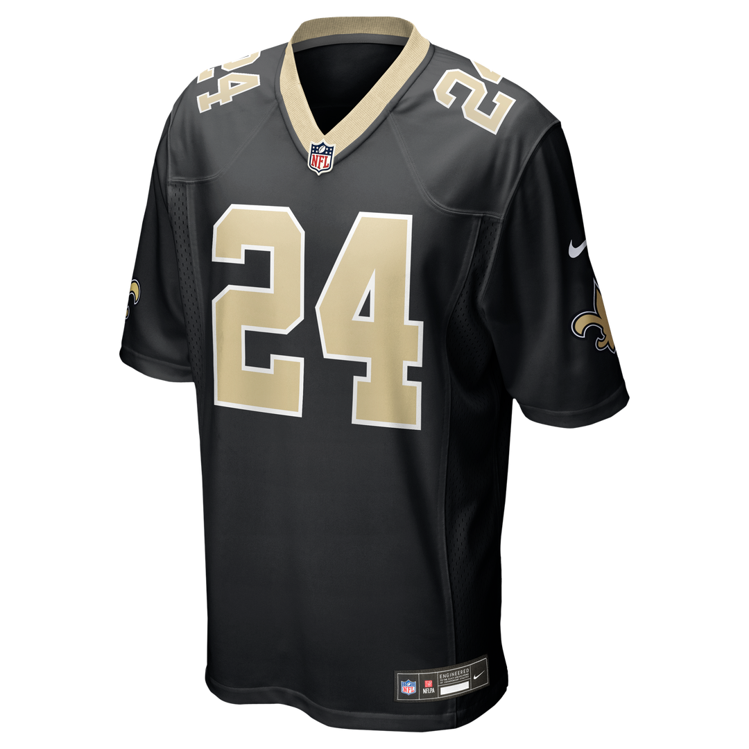 Men's New Orleans Saints Devin Neal Nike  Black Team Game Jersey