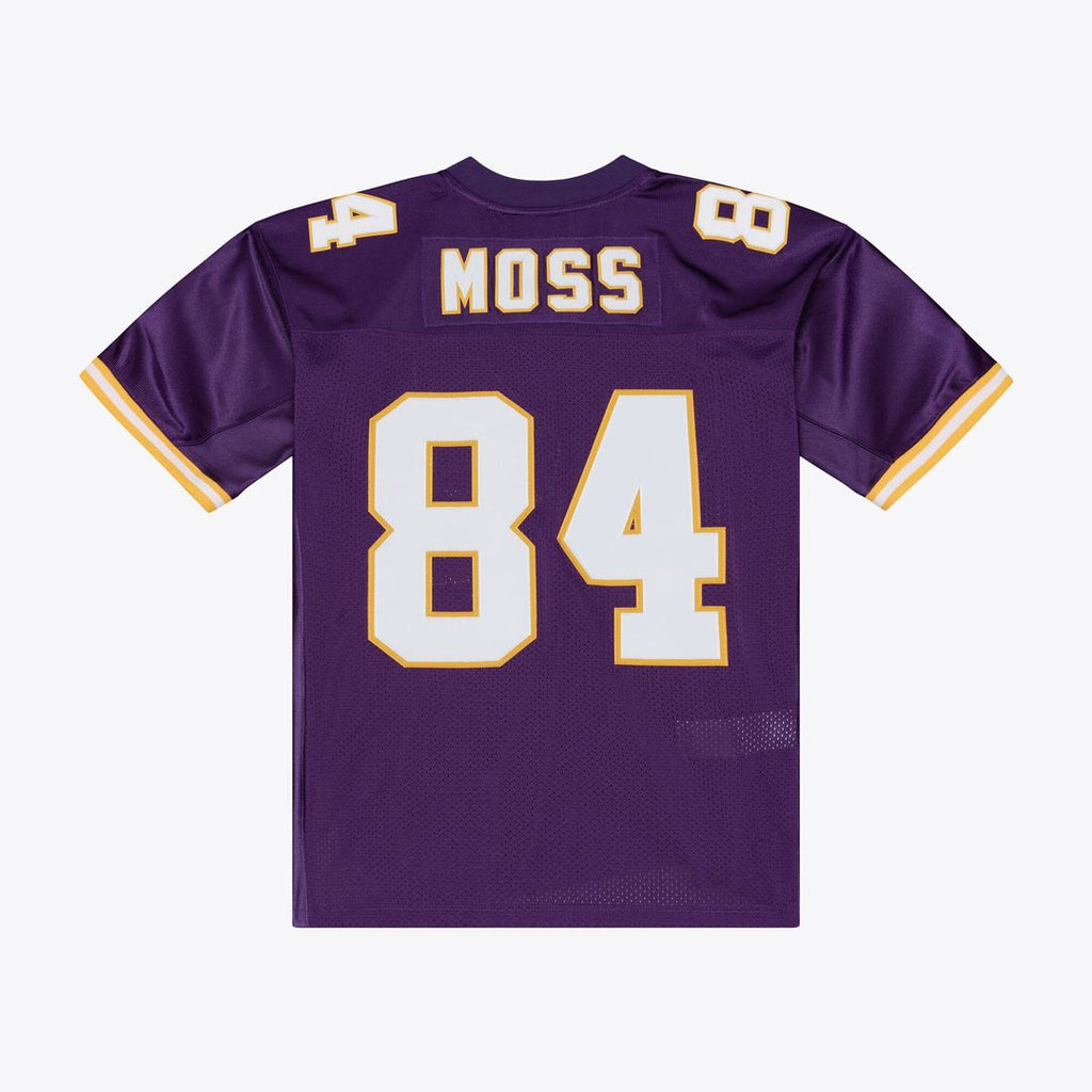 Men's Minnesota Vikings Randy Moss Mitchell & Ness Purple 2001 Authentic Throwback Jersey