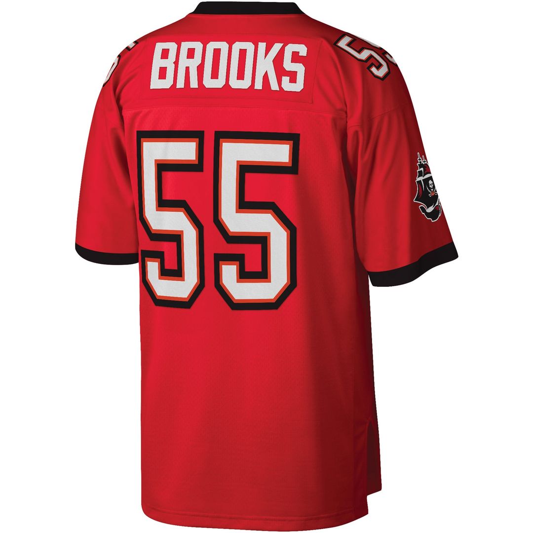 Men's Tampa Bay Buccaneers Derrick Brooks Mitchell & Ness Orange Legacy Replica Jersey