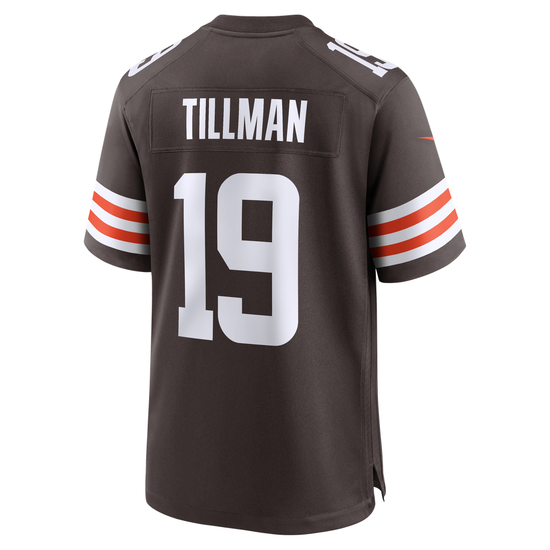 Men's Cleveland Browns Cedric Tillman Nike Brown  Game Jersey