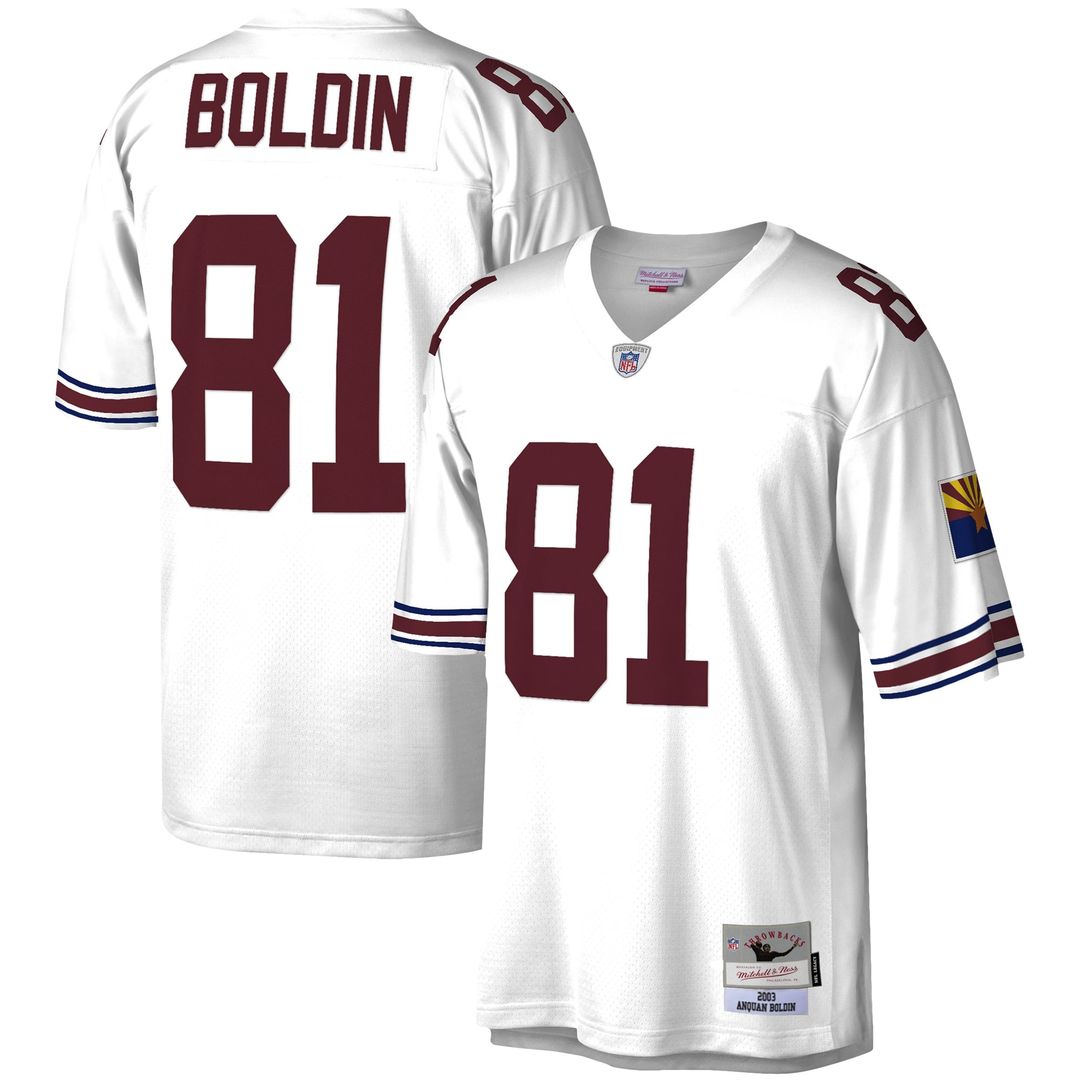 Men's Arizona Cardinals Anquan Boldin Mitchell & Ness Cardinal Legacy Replica Jersey