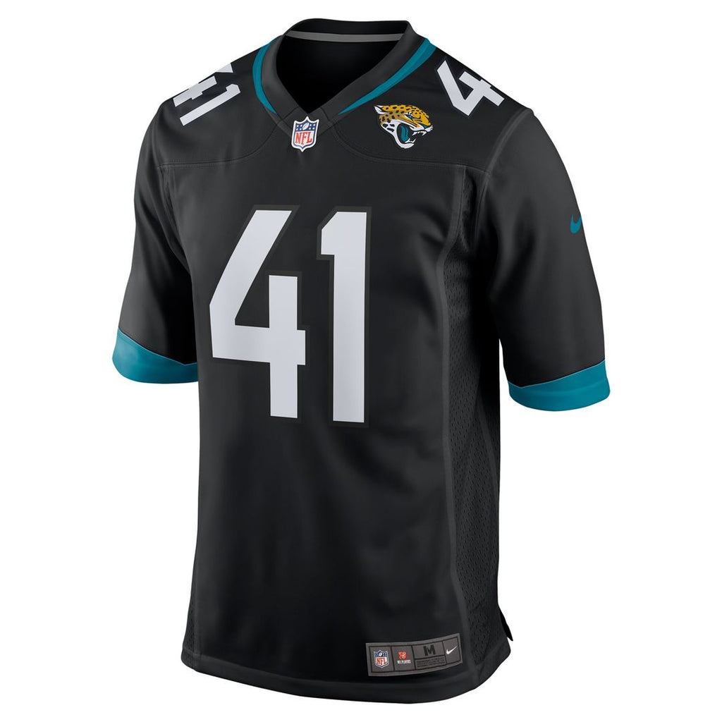 Men's Jacksonville Jaguars Josh Hines-Allen Nike Black Alternate Game Jersey