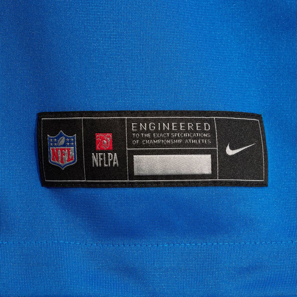 Men's Detroit Lions Sam LaPorta Nike  White White Game Jersey