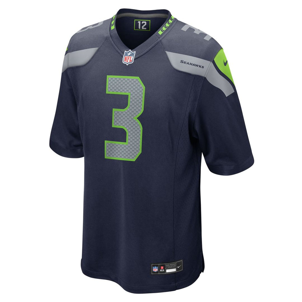Men's Seattle Seahawks Nick Emmanwori Nike White Game Jersey