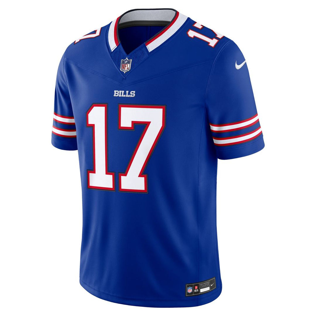 Men's Buffalo Bills Josh Allen Nike Red Alternate Vapor F.U.S.E. Stitched Limited Jersey