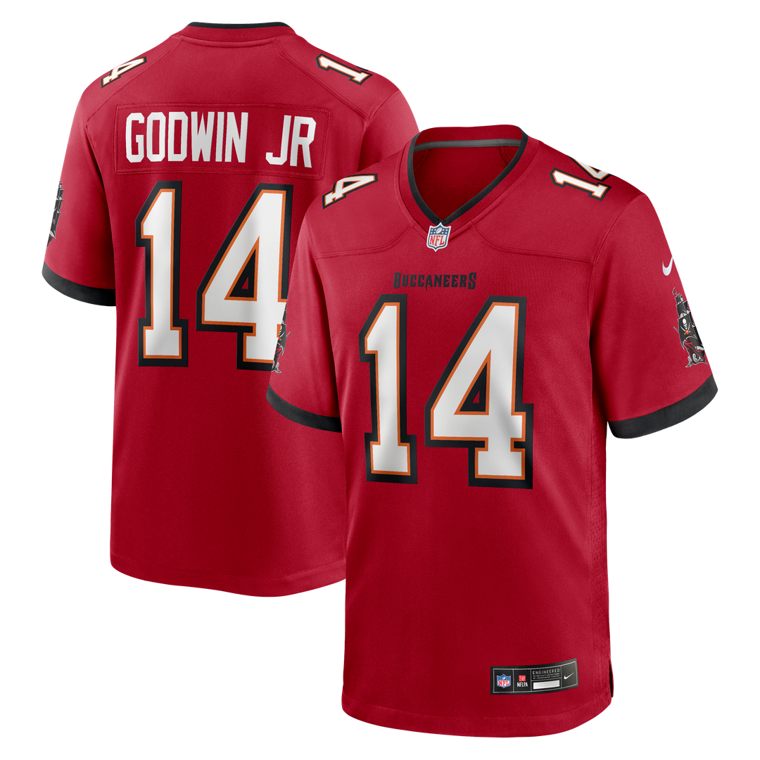 Men's Tampa Bay Buccaneers Chris Godwin Jr. Nike Red Game Player Jersey