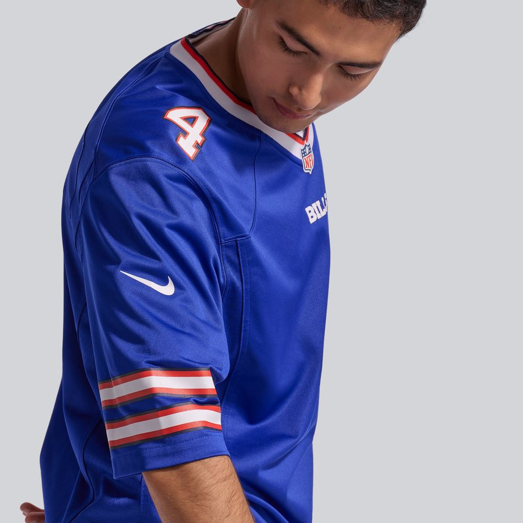 Men's Buffalo Bills James Cook III Nike Gray Nickel City Game Jersey