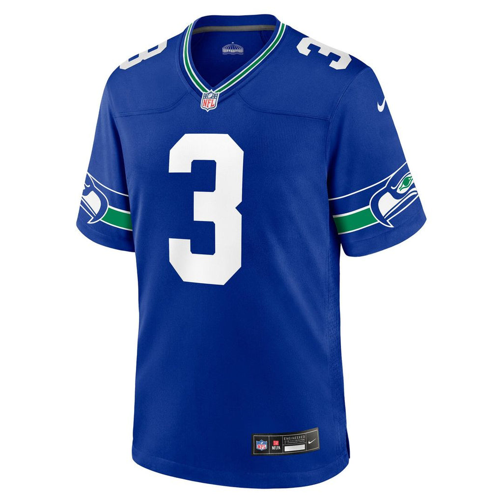 Men's Seattle Seahawks Nick Emmanwori Nike Royal Alternate Game Player Jersey
