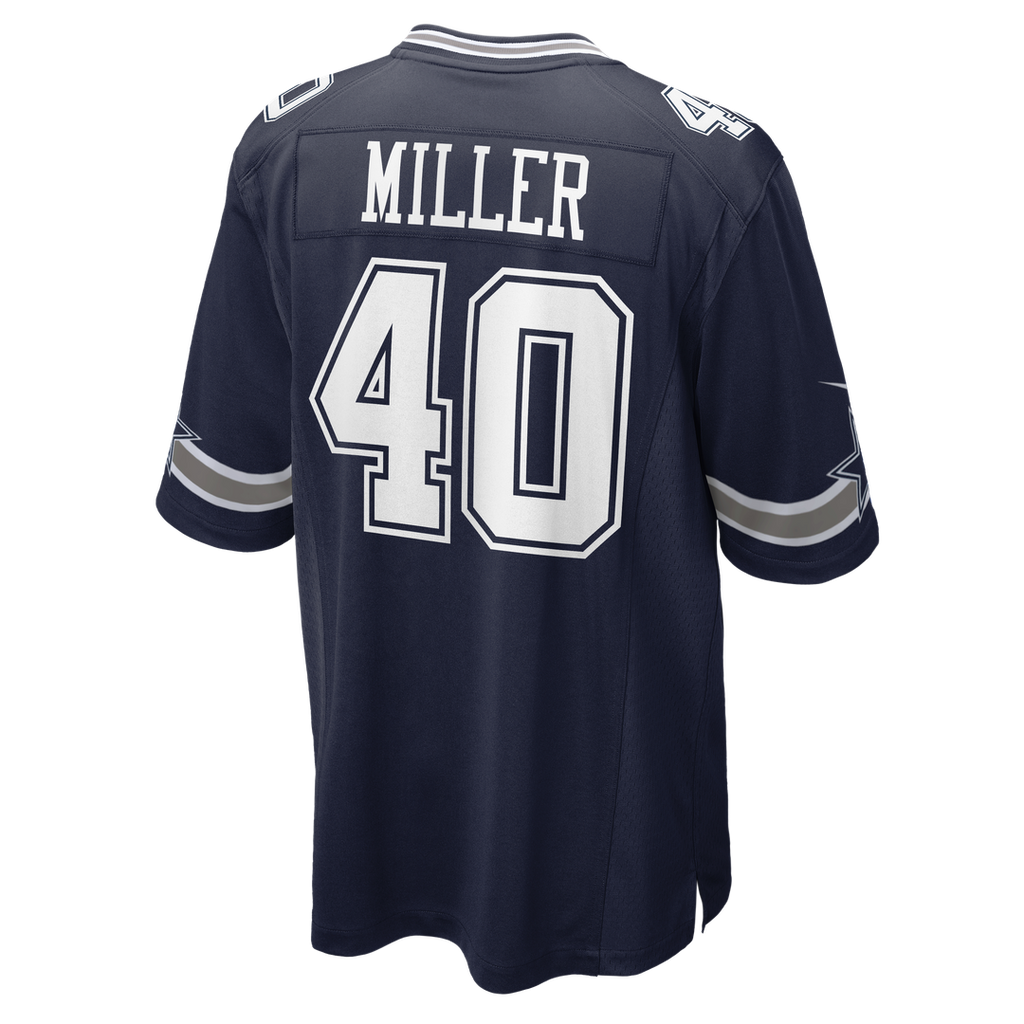 Men's Dallas Cowboys Von Miller Nike Navy Game Jersey
