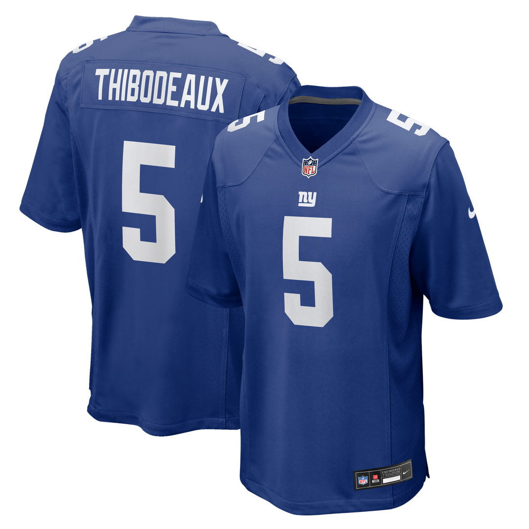 Men's New York Giants Kayvon Thibodeaux Nike Royal Player Game Jersey