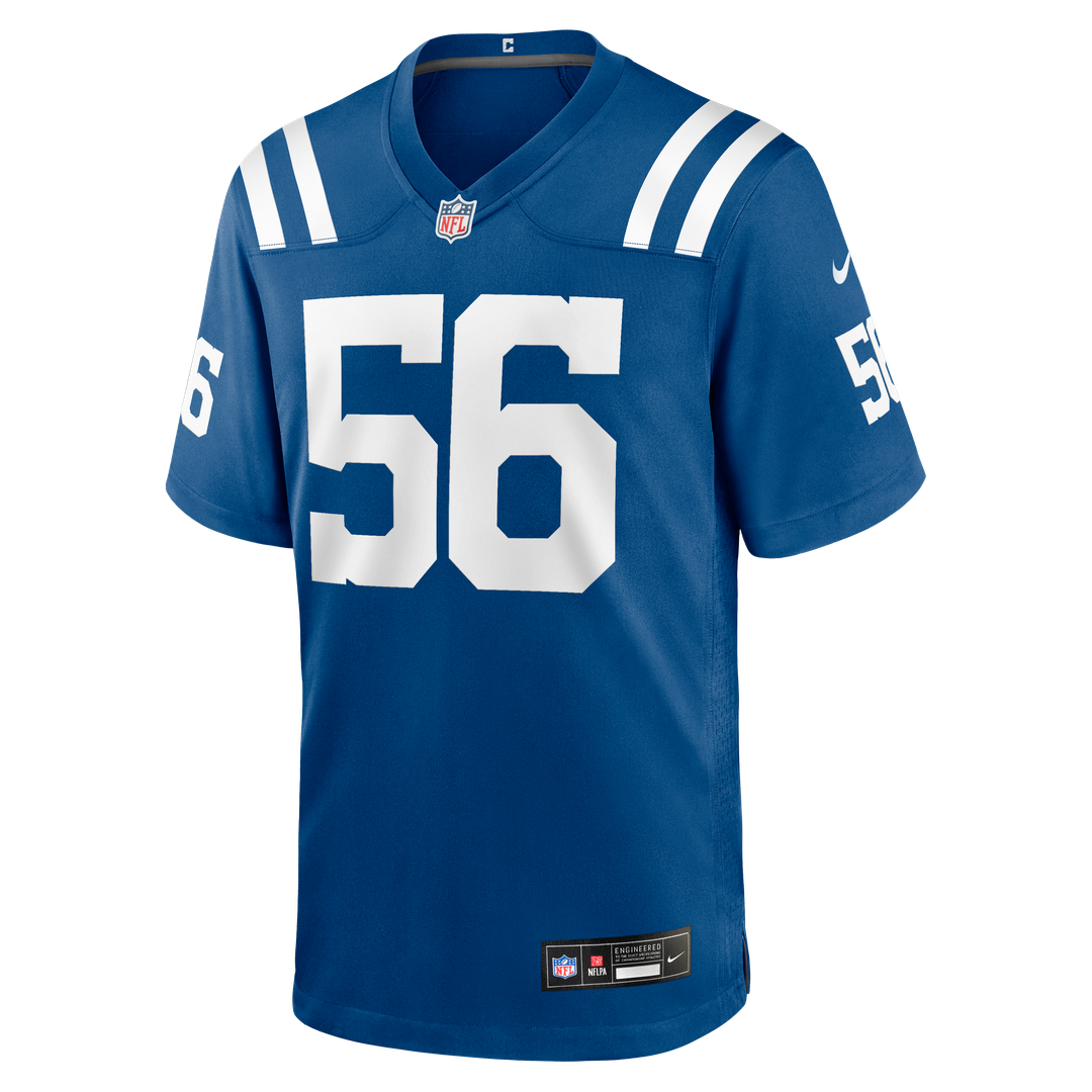 Men's Indianapolis Colts Quenton Nelson Nike Royal Player Game Jersey