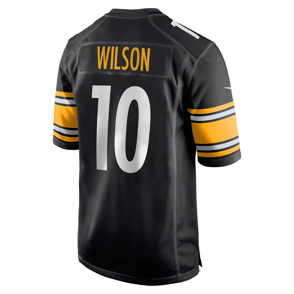 Men's Pittsburgh Steelers Roman Wilson Nike Black  Game Player Jersey