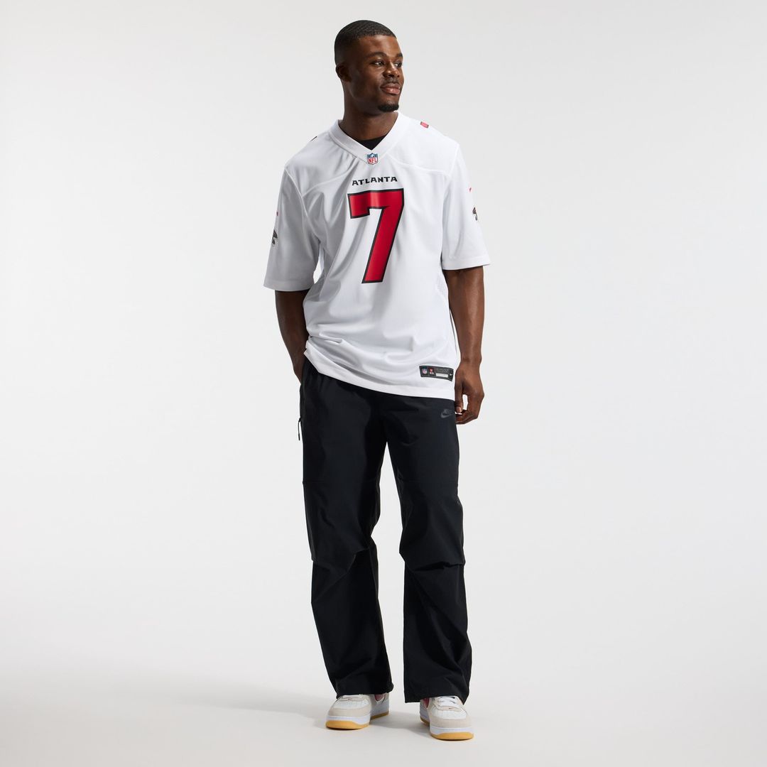 Men's Atlanta Falcons Bijan Robinson Nike White Game Jersey