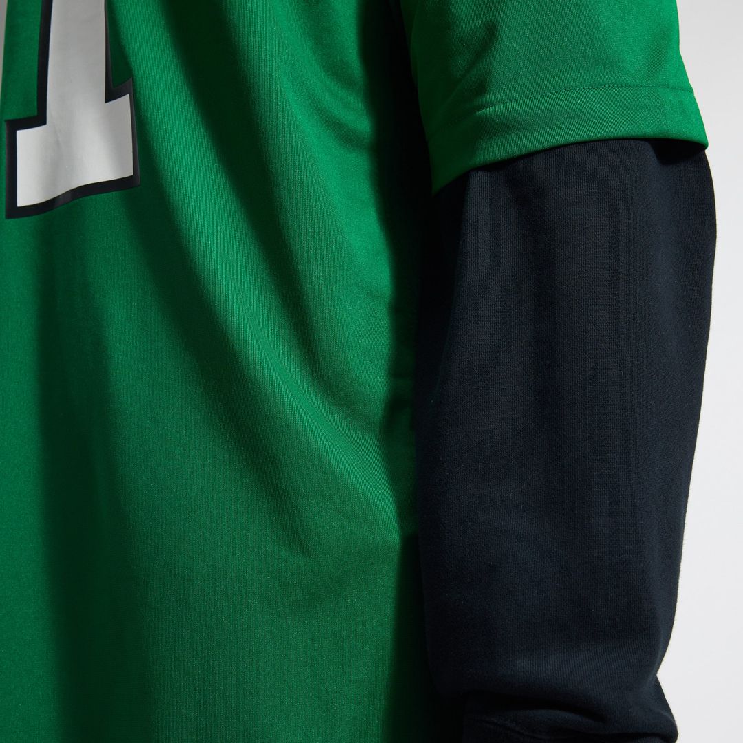 Men's Philadelphia Eagles A.J. Brown Nike Kelly Green Alternate Game Player Jersey