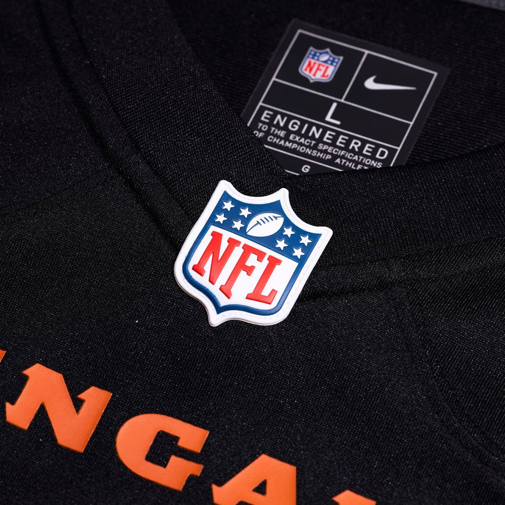Men's Cincinnati Bengals Kyle Dugger Nike  Black Team Game Jersey