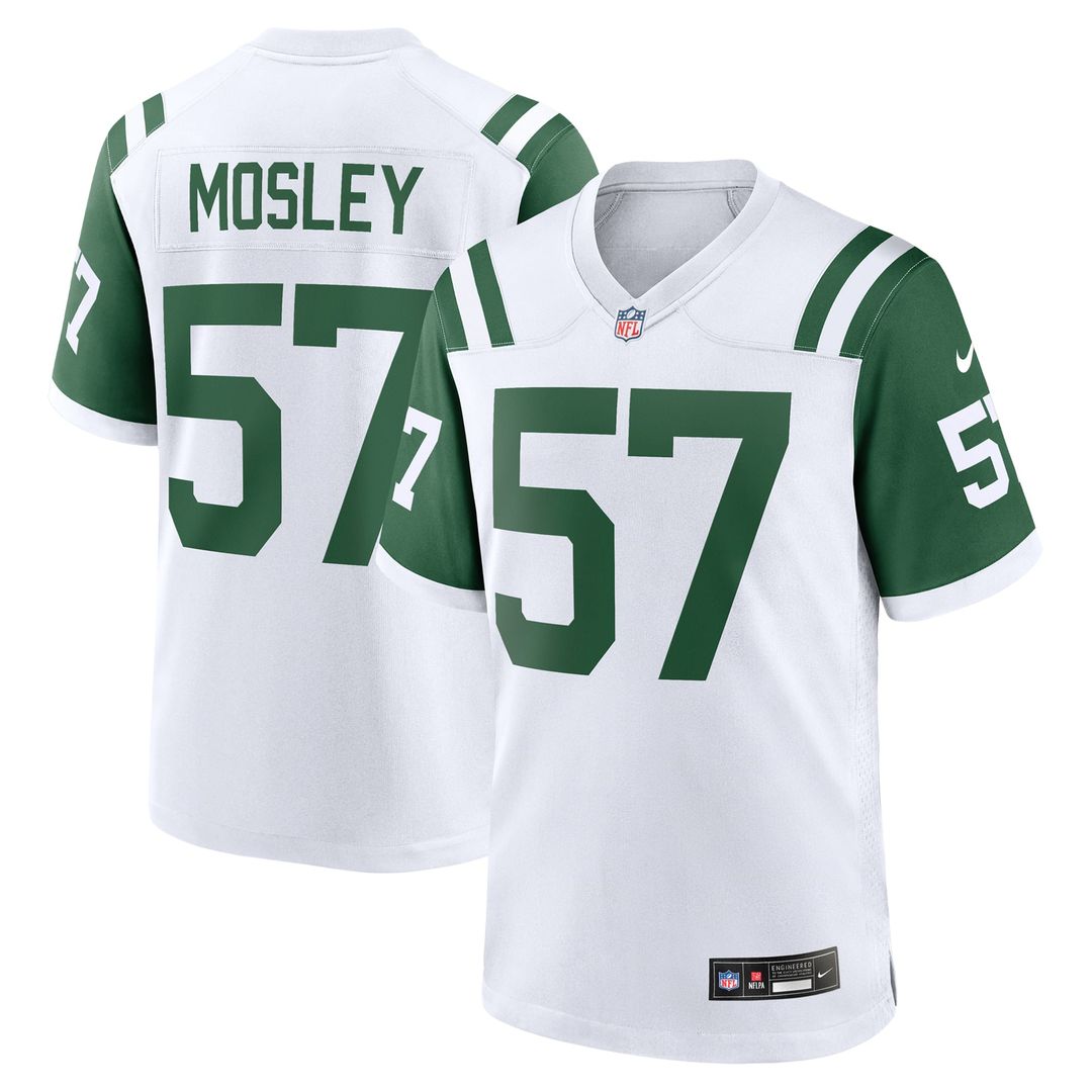Men's New York Jets C.J. Mosley Nike Legacy Green Team Game Jersey