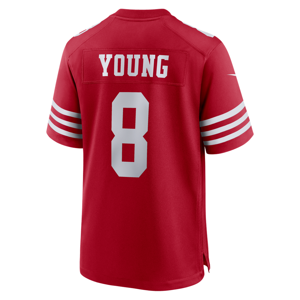 Men's San Francisco 49ers Steve Young Nike Scarlet Retired Player Game Jersey