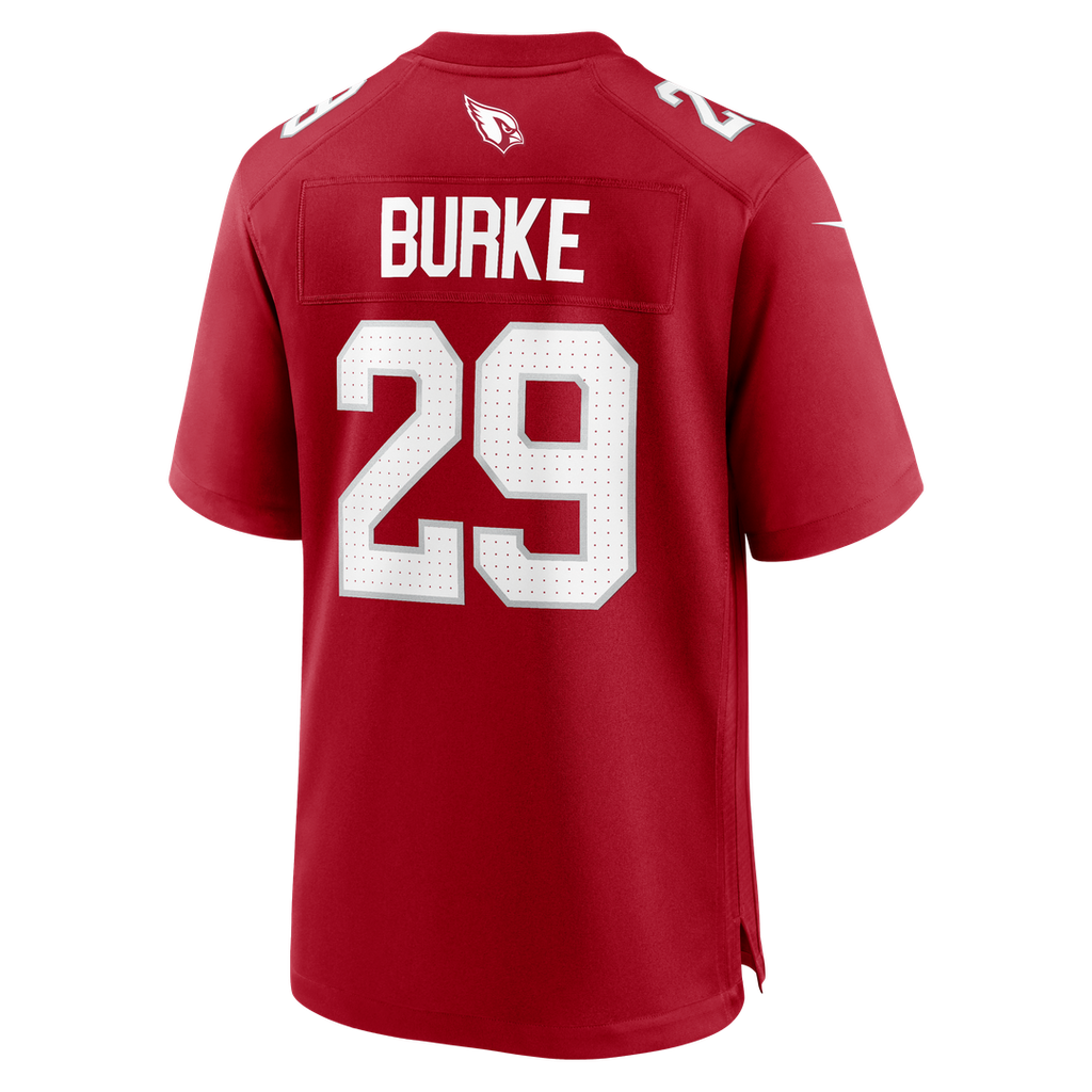 Men's Arizona Cardinals Denzel Burke Nike  Cardinal Team Game Jersey