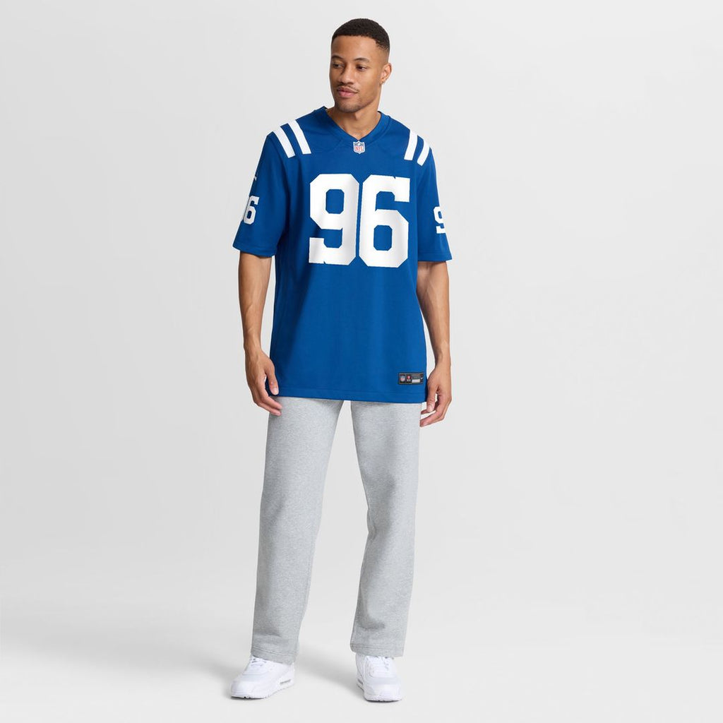 Men's Indianapolis Colts Chris Wormley Nike  Royal Team Game Jersey