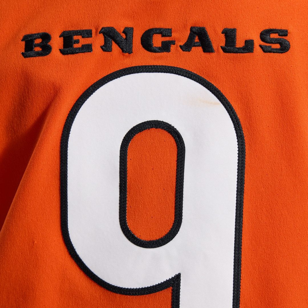 Men's Cincinnati Bengals Joe Burrow Nike Orange Team Vapor F.U.S.E. Elite Jersey