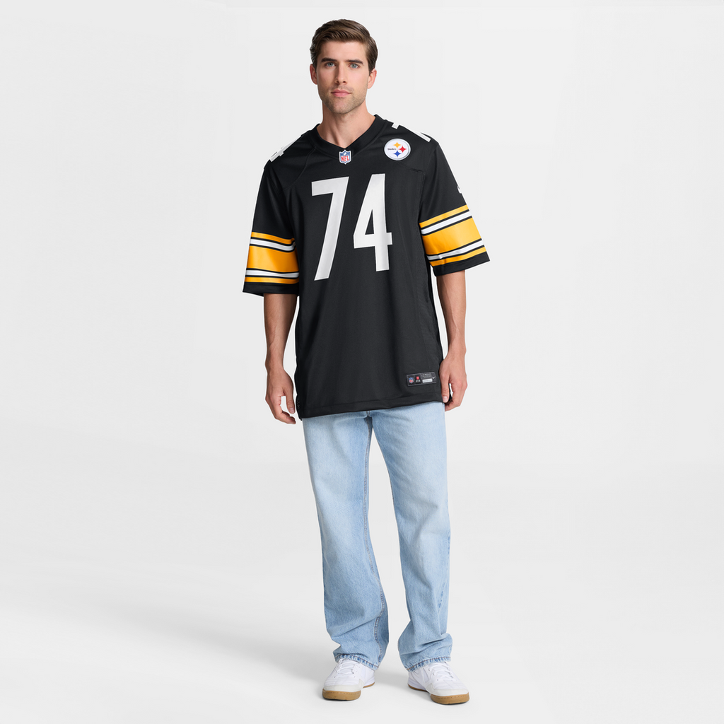 Men's Pittsburgh Steelers Spencer Anderson Nike  Black  Game Jersey