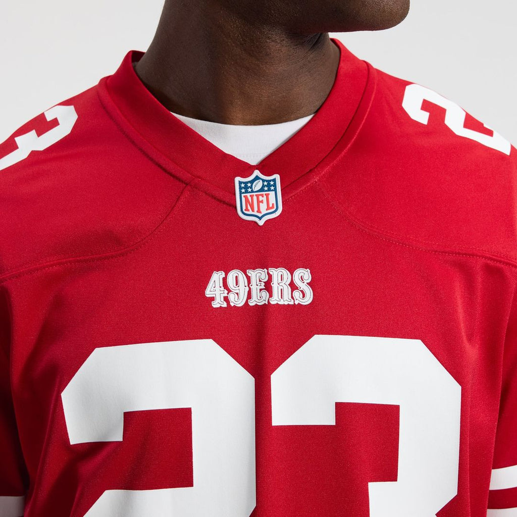 Men's San Francisco 49ers Christian McCaffrey Nike Scarlet Game Player Jersey