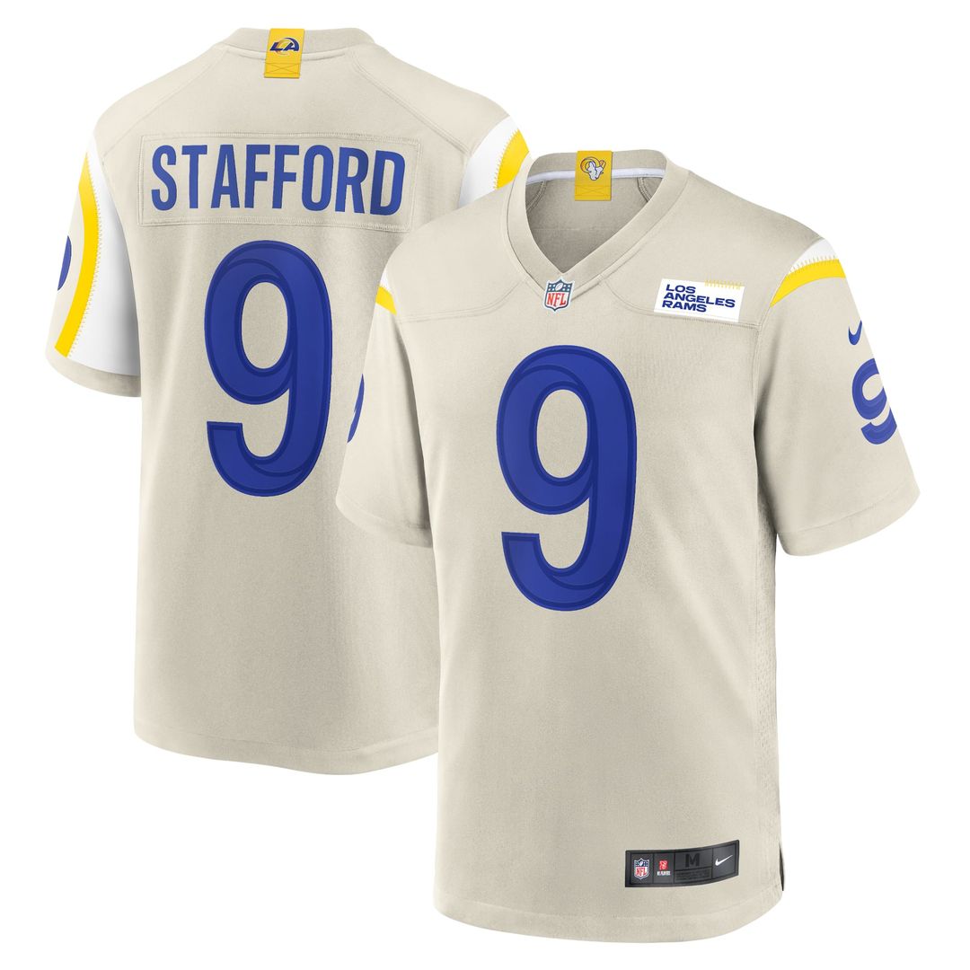 Men's Los Angeles Rams Matthew Stafford Nike Royal Player Game Jersey