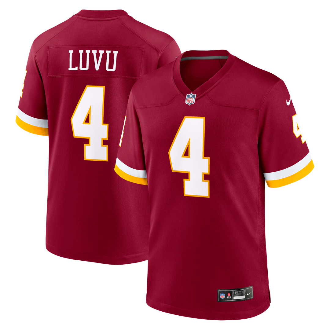 Men's Washington Commanders Frankie Luvu Nike Black Hail Raiser Alternate Game Jersey