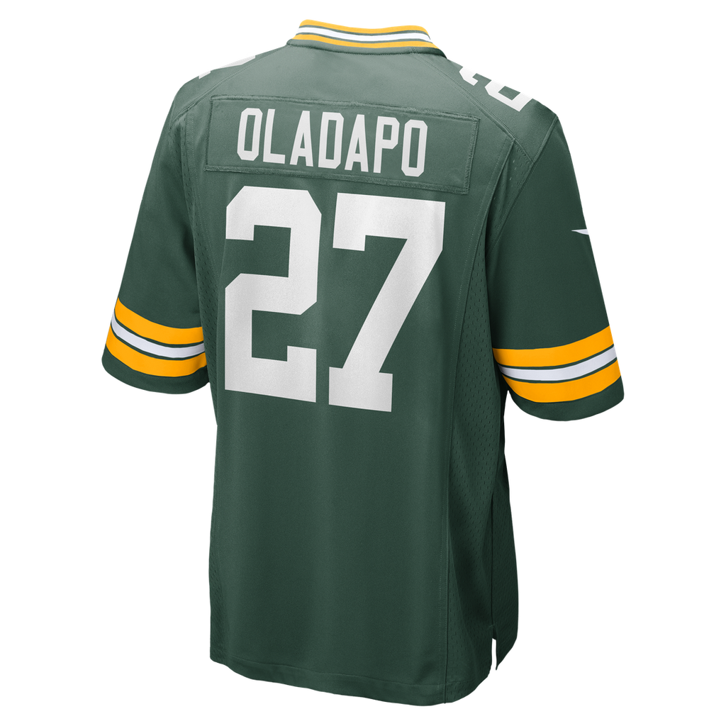 Men's Green Bay Packers Kitan Oladapo Nike  Green  Game Jersey