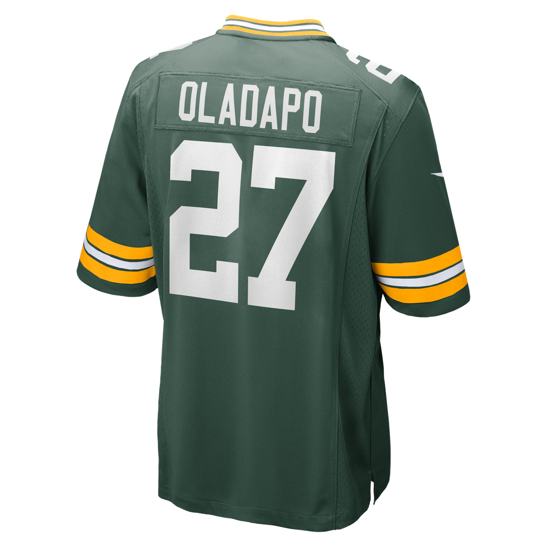 Men's Green Bay Packers Kitan Oladapo Nike  Green  Game Jersey